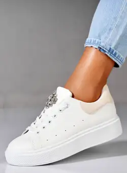 Adidași damă Piele Ecologica Bej Ashvi