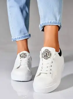 Adidași damă Piele Ecologica Negru Ashvi