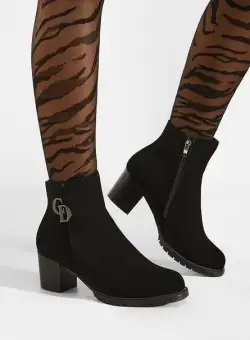 Botine dama negre Arraiasa