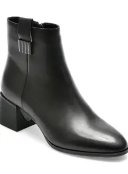 Botine GRYXX negre, 14672B, din piele naturala