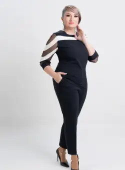 Compleu T100 alb negru