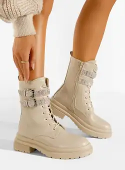 Ghete dama bej Chateauroux