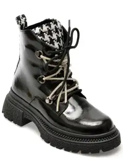 Ghete EPICA negre, 558890, din piele naturala