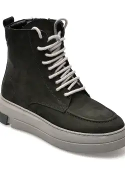 Ghete GRYXX negre, 47279, din nabuc