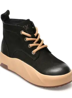 Ghete GRYXX negre, 86601, din piele naturala