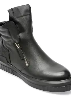 Ghete GRYXX negre, V630013, din piele naturala