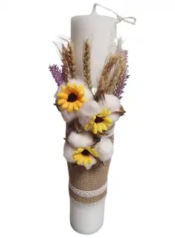 Lumanare Botez , Crem 3