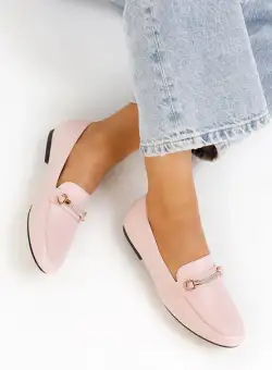 Mocasini dama Modale roz