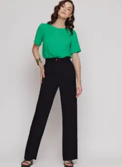 Pantalon CC1MZ4136 negru Mizar