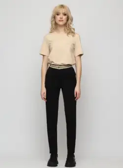 Pantalon US3MZ4077 negru Mizar