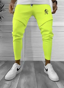 Pantaloni de trening neon silon conici 12374 45-4.3