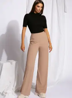 Pantaloni Quinn bej