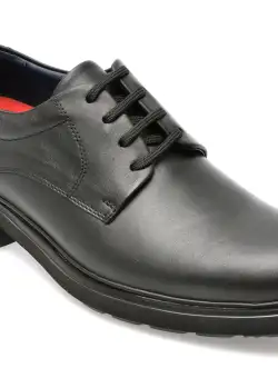 Pantofi CALLAGHAN negri, 52804, din piele naturala
