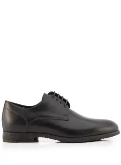 Pantofi casual bărbaţi din piele naturală, Leofex - MOSTRA TIBERIU 2 Negru Box