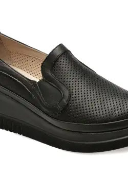 Pantofi casual GRYXX negri, 901551, din piele naturala