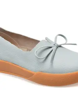 Pantofi casual IMAGE albastri, 31615, din piele naturala