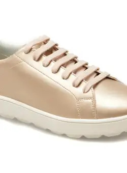 Pantofi GEOX aurii, D45WEA, din piele ecologica