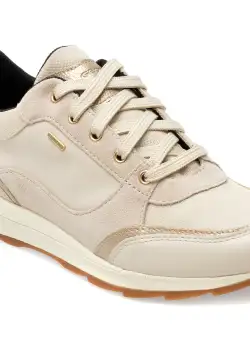 Pantofi GEOX bej, D36LYB, din piele ecologica
