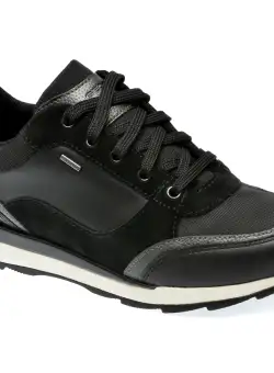Pantofi GEOX negri, D36LYB, din piele naturala