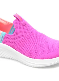 Pantofi SKECHERS mov, ULTRA FLEX 3.0, din material textil