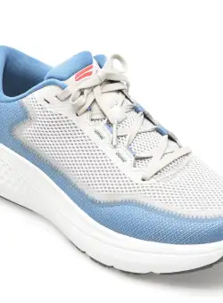 Pantofi sport SKECHERS albastri, GO RUN SUPERSONIC MAX, din material textil