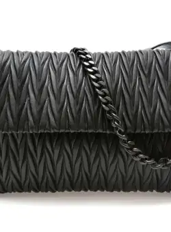 Poseta GRYXX neagra, 2330557, din piele ecologica