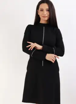 Rochie 1616 neagra Moze