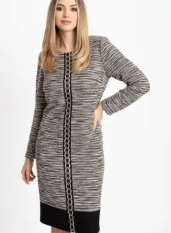 Rochie 844 maro Viada