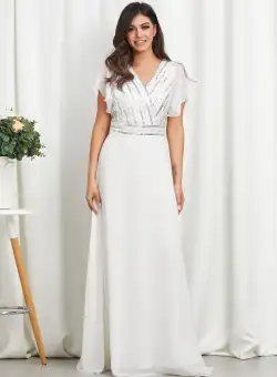 Rochie Catarina Alba