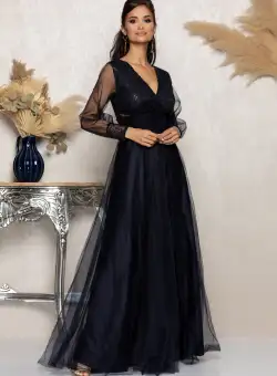 Rochie Dinasty Bleumarin