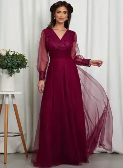 Rochie Dinasty Bordo
