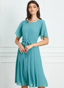 Rochie Ella Collection Beatrice turcoaz
