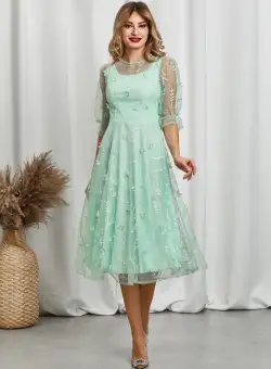 Rochie Evorra Mint