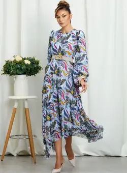 Rochie Ilinka Bleu Multi