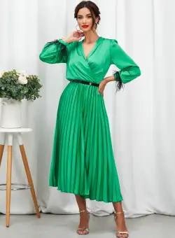 Rochie Matilda Verde Deschis