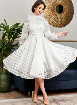 Rochie Radiant Alba