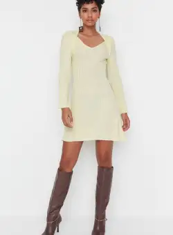 Rochie scurta galbena Ribeira