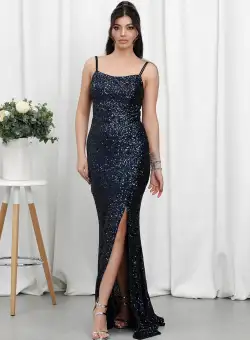 Rochie Shine Bleumarin