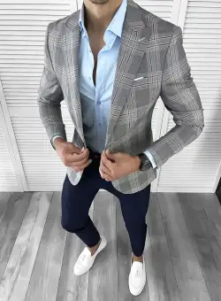 Sacou barbati slim fit 1162 E 35-2 ~