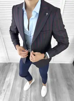 Sacou barbati slim fit 574 X16-4