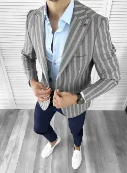 Sacou barbati slim fit 57400 Y7-2.3