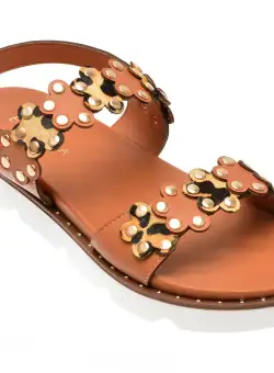 Sandale casual EPICA maro, 110715, din piele ecologica