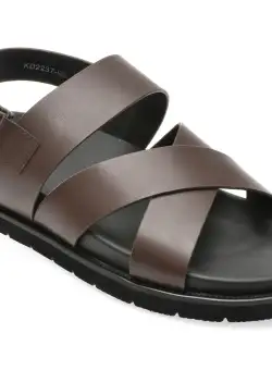 Sandale casual EPICA maro, 2237, din piele naturala