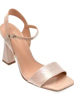 Sandale casual FLAVIA PASSINI nude, 1119835, din piele naturala
