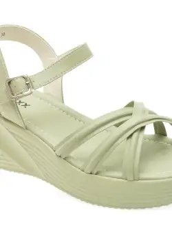 Sandale casual GRYXX verzi, 5039K2, din piele naturala
