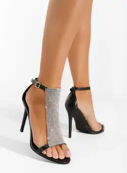 Sandale dama elegante Pacifica negre