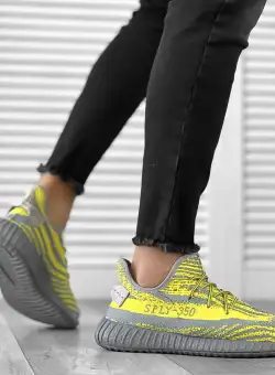 Adidasi barbati casual gri 10484 N8-3