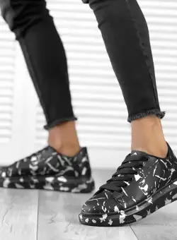 Adidasi barbati casual negri 557716 A10-2