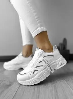 Adidasi dama casual albi 559