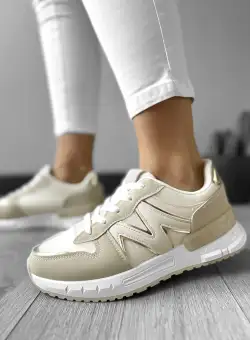 Adidasi dama casual bej 212
